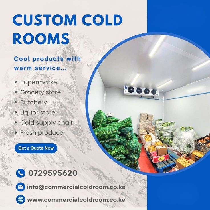 Cold storage installation services in Kenya.
