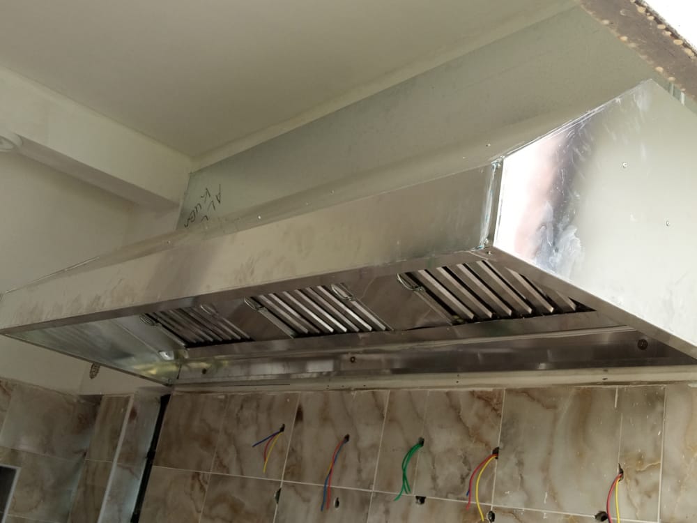Commercial Kitchen Hood Installation in Kenya.