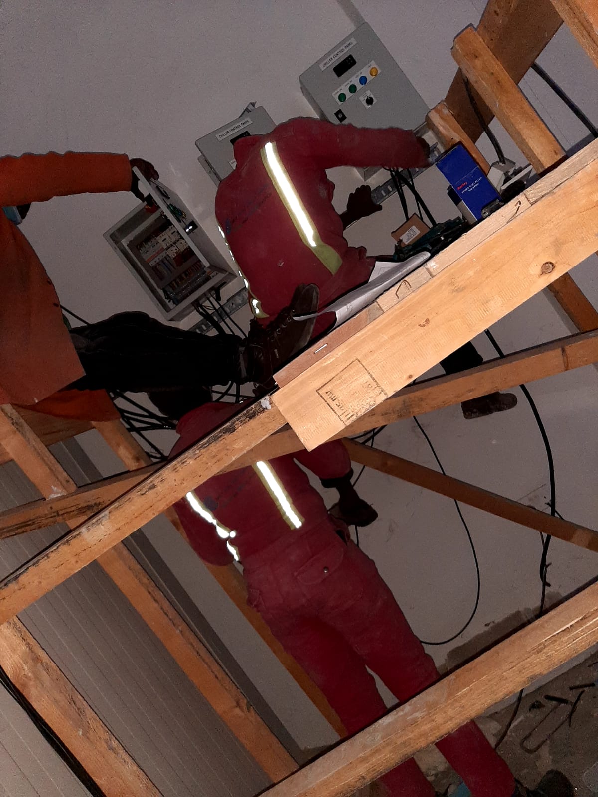 Cold room control panel installation in Nairobi