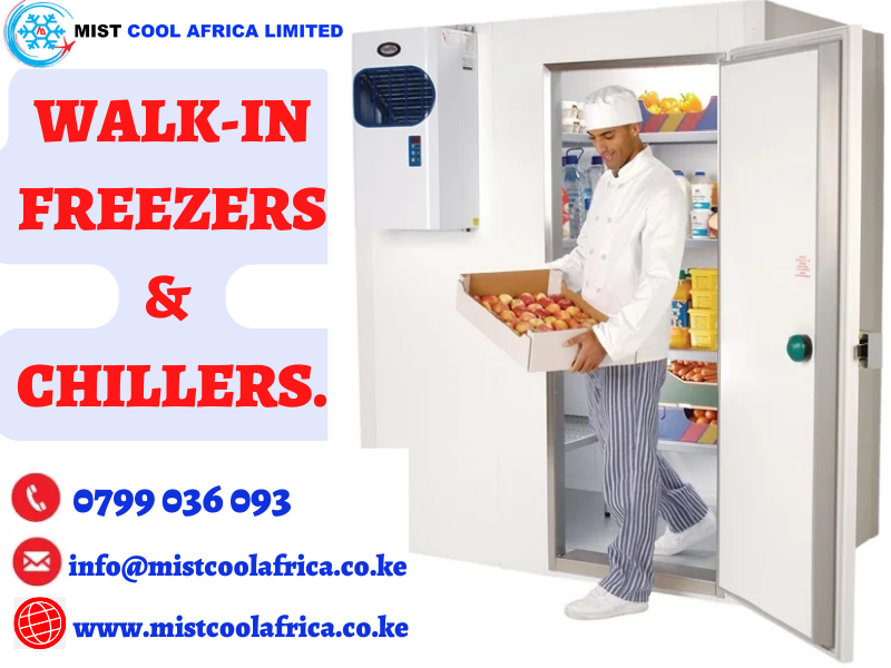 Walk in freezer installation services in Nairobi