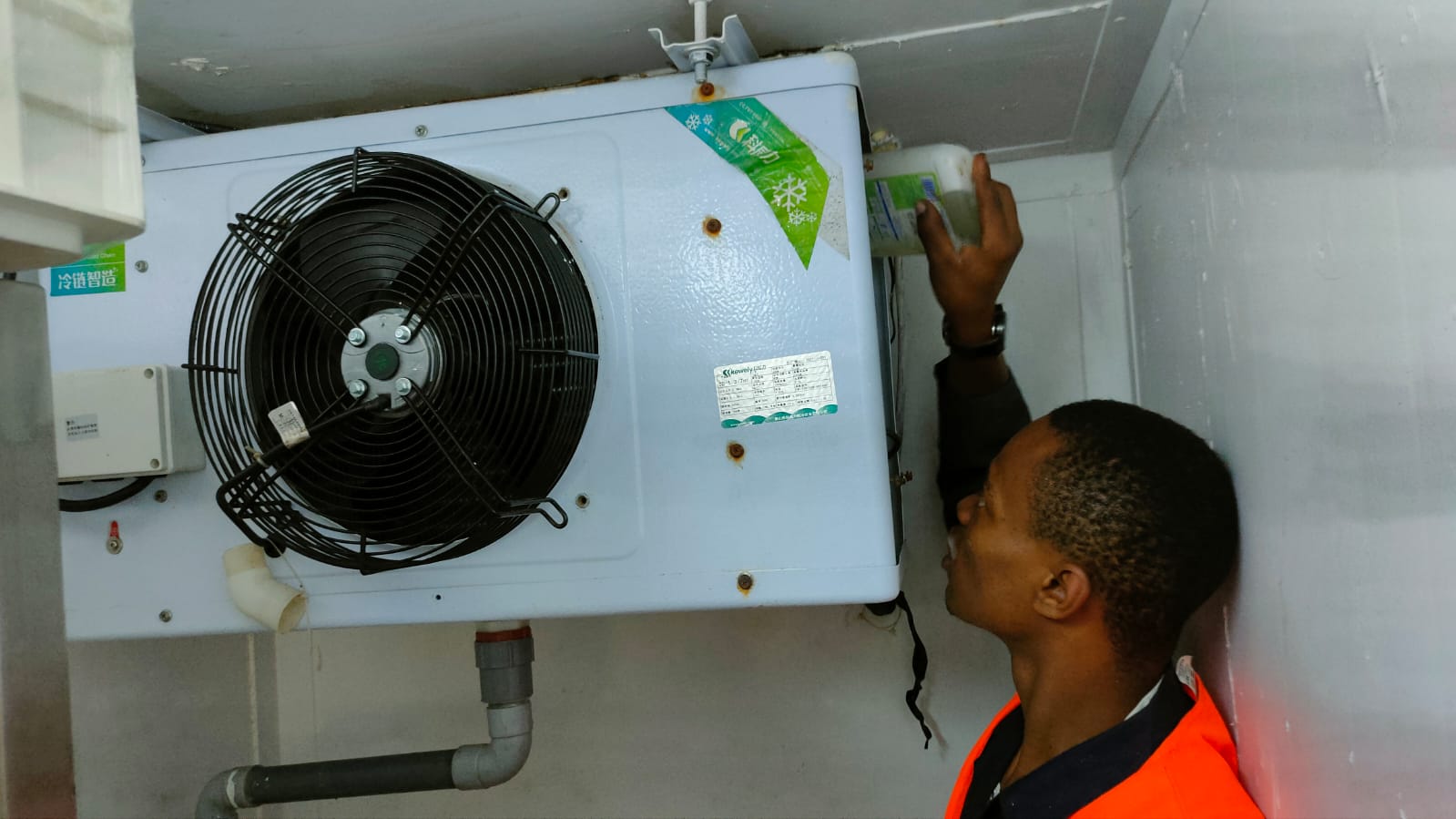 Cold room repair services in Kenya.