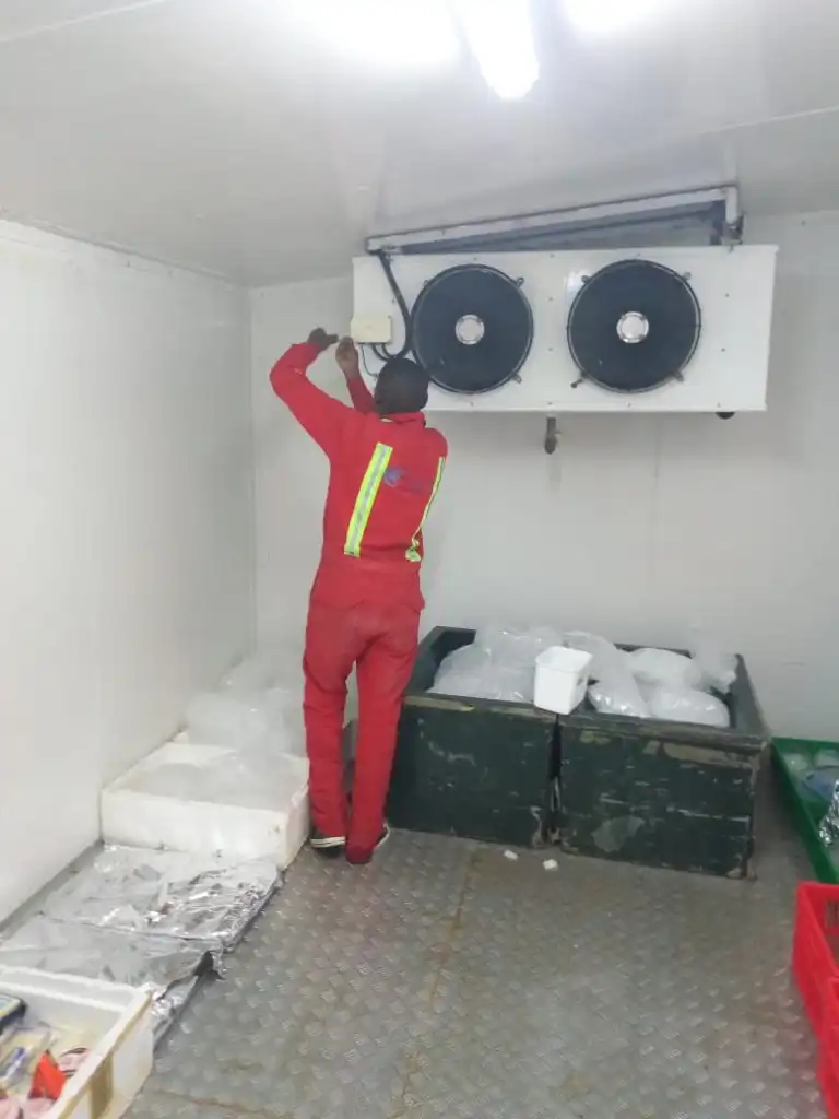 Cold room maintenance services in Kenya.